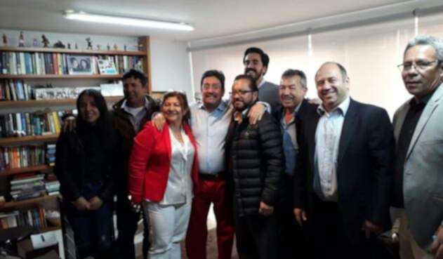 Reunión del exvicepresidente Francisco Santos con miembros de La U Reunión del exvicepresidente Francisco Santos con miembros de La U
