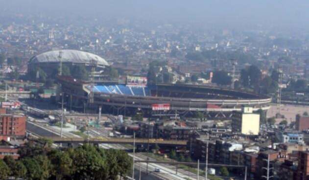 El estadio El Campín, en Bogotá El estadio El Campín, en Bogotá