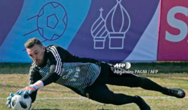 Franco Armani, portero de la Selección de Argentina Franco Armani, portero de la Selección de Argentina