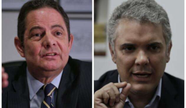 Germán Vargas e Iván Duque / Colprensa Germán Vargas e Iván Duque / Colprensa