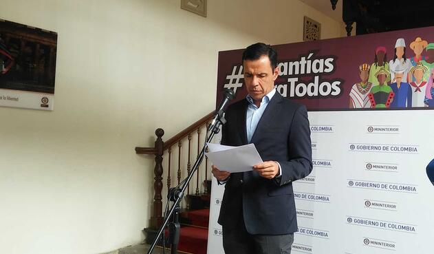 Guillermo Rivera, ministro del Interior Guillermo Rivera, ministro del Interior