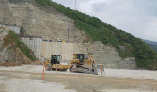 Imagen de las obras en Hidroituango / Colprensa Imagen de las obras en Hidroituango / Colprensa