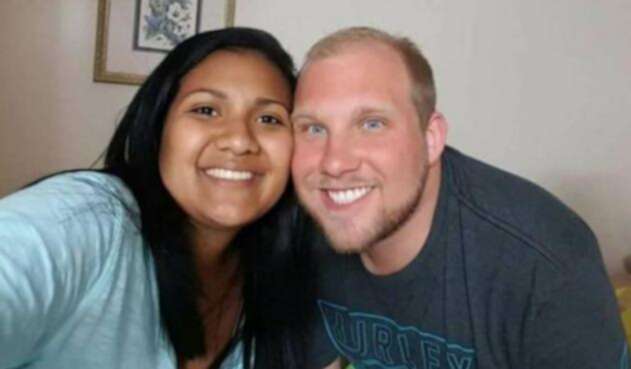 Joshua Holt y su esposa venezolana / Foto familia Holt Joshua Holt y su esposa venezolana / Foto familia Holt