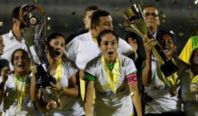 Atlético Huila, campeón de la Liga Águila Femenina / Tomada de la cuenta de Twitter @Dimayor Atlético Huila, campeón de la Liga Águila Femenina / Tomada de la cuenta de Twitter @Dimayor