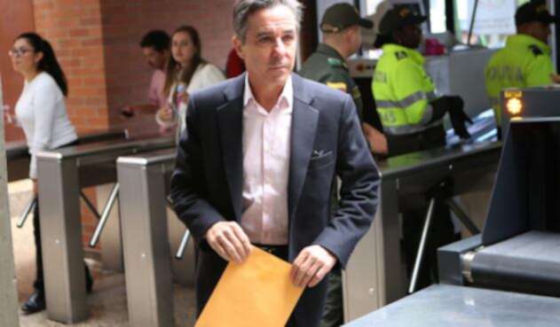 Llegada de Roberto Prieto a los juzgados de Paloquemao Llegada de Roberto Prieto a los juzgados de Paloquemao
