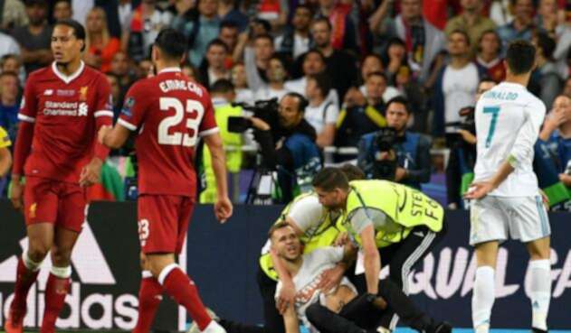 El intruso de la final de la Champions League El intruso de la final de la Champions League