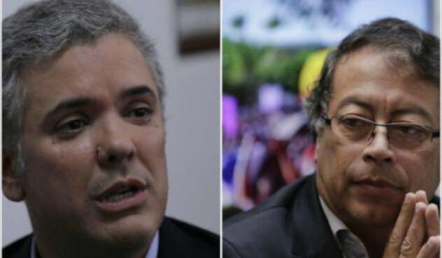 Iván Duque y Gustavo Petro Iván Duque se pronunció sobre el video de Gustavo Petro recibiendo fajos de dinero.