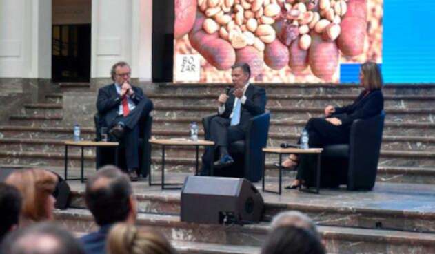 Juan Manuel Santos en Bruselas Juan Manuel Santos en Bruselas