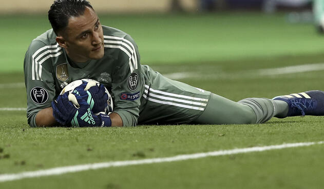 Keylor Navas, arquero del Real Madrid / AFP Keylor Navas, arquero del Real Madrid / AFP