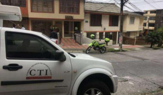La vivienda en Chipre (Manizales) donde un sujeto asesinó a su hermana La vivienda en Chipre (Manizales) donde un sujeto asesinó a su hermana