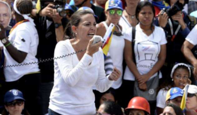 María Corina Machado, dirigente de Vente Venezuela María Corina Machado, dirigente de Vente Venezuela