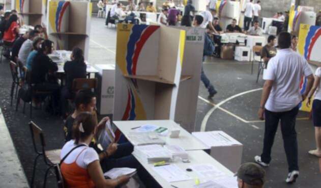 Mesas de votación en Colombia / Colprensa Mesas de votación en Colombia / Colprensa