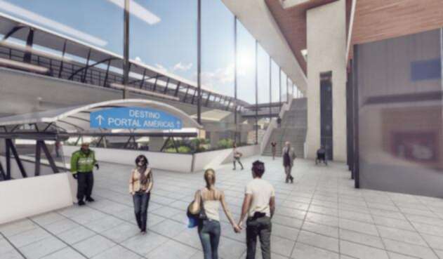 Así se vería el proyecto del Metro de Bogotá. Así se vería el proyecto del Metro de Bogotá.