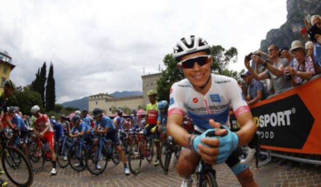 Miguel Ángel López, ciclista colombiano Miguel Ángel López, ciclista colombiano