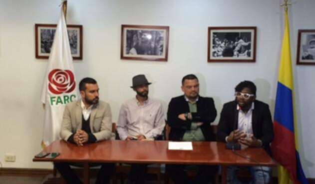 Militantes del partido Farc Militantes del partido Farc