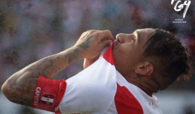 Paolo Guerrero, delantero de la Selección de Perú Paolo Guerrero, delantero de la Selección de Perú