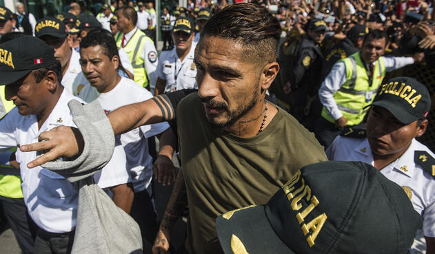 Paolo Guerrero, futbolista peruano / AFP Paolo Guerrero, futbolista peruano / AFP