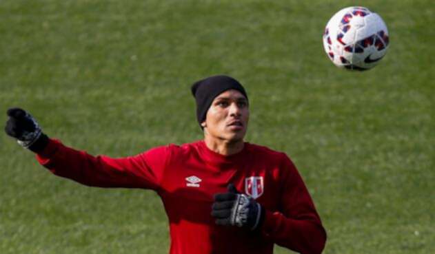 Paolo Guerrero, delantero de la Selección de Perú Paolo Guerrero, delantero de la Selección de Perú