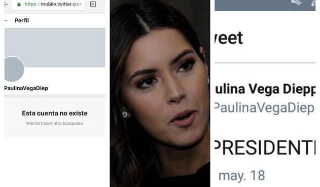 Paulina Vega, ex miss Universo colombiana, y su cuenta en Twitter Paulina Vega, ex miss Universo colombiana, y su cuenta en Twitter