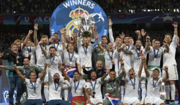 Real Madrid, campeón de la Liga de Campeones / AFP Real Madrid, campeón de la Liga de Campeones / AFP