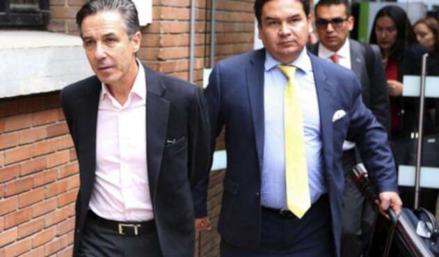 Llegada de Roberto Prieto a los juzgados de Paloquemao Llegada de Roberto Prieto a los juzgados de Paloquemao