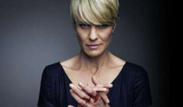 Robin Wright en su papel de Claire Underwood / Tomada de la cuenta de Instagram robingwright Robin Wright en su papel de Claire Underwood / Tomada de la cuenta de Instagram robingwright