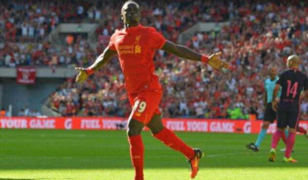 Sadio Mané, delantero del Liverpool. Sadio Mané, delantero del Liverpool.