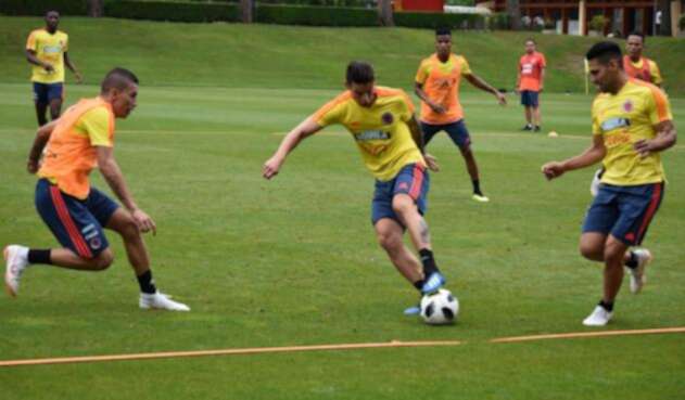 La Selección Colombia entrenando en Milán (Italia) La Selección Colombia entrenando en Milán (Italia)