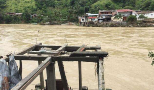 Valdivia, zona afectada por la emergencia en Hidroituango Valdivia, Antioquia
