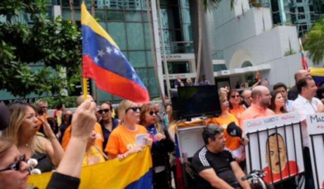 Las protestas en Venezuela por las elecciones señaladas como irregulares Las protestas en Venezuela por las elecciones señaladas como irregulares