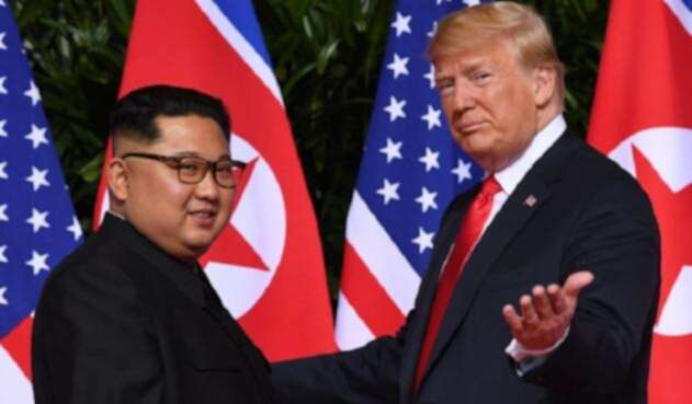 Trump y Kim