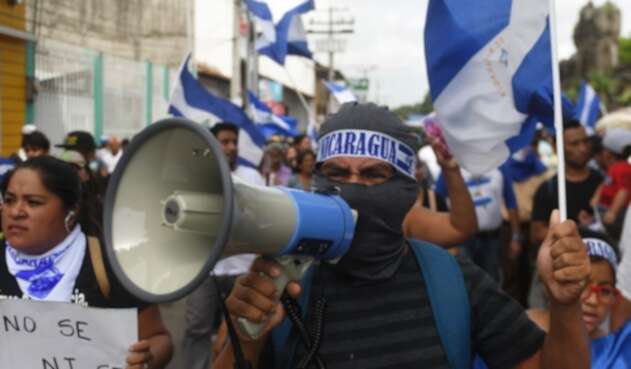 Protestas en Nicaragua.