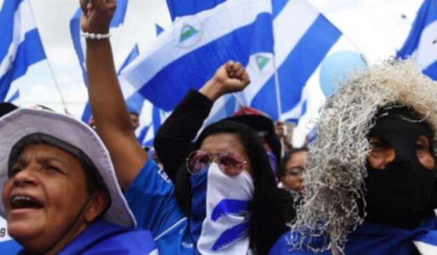 Un muerto y 11 heridos dejó la marcha celebrada este sábado en contra del presidente Daniel Ortega Un muerto y 11 heridos dejó la marcha celebrada este sábado en contra del presidente Daniel Ortega