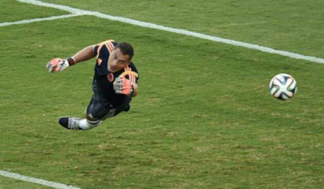 Faryd Mondragón en Brasil 2014