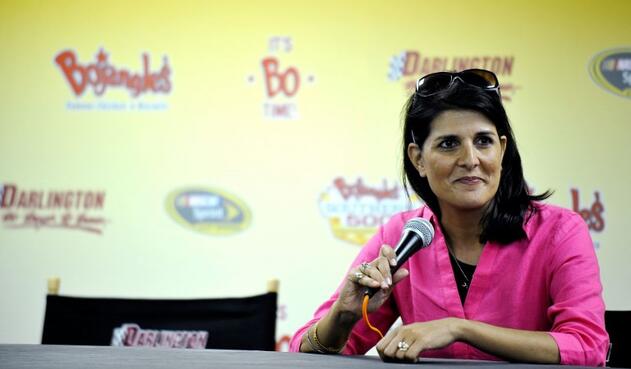 Nikki Haley, embajadora de EE. UU. ante la ONU Nikki Haley, embajadora de EE. UU. ante la ONU