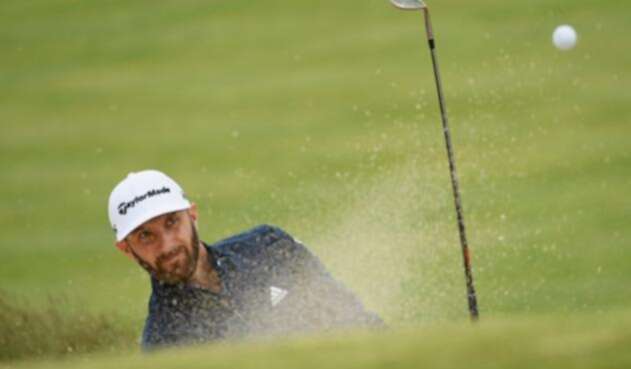 Dustin Johnson, líder del US Open de golf Dustin Johnson, líder del US Open de golf