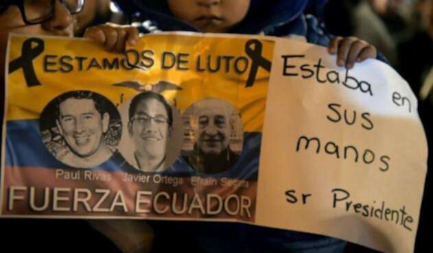 Periodistas asesinados en la Frontera con Ecuador.