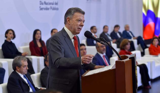 Juan Manuel Santos, presidente de Colombia Juan Manuel Santos, presidente de Colombia