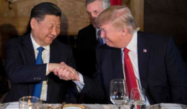 Donald Trump y Xi Jinping.