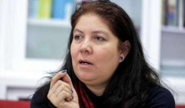 Alejandra Barrios, directora de la Misión de Observación Electoral, en Bogotá