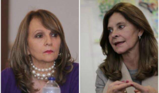 Ángela María Robledo y Martha Lucía Ramírez, candidatas a la Vicepresidencia