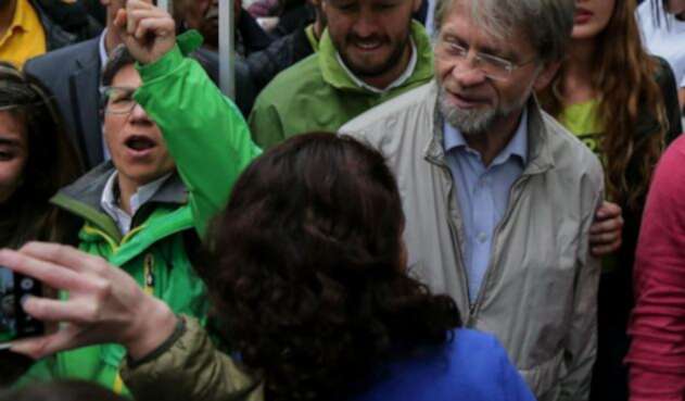 Claudia López y Antanas Mockus
