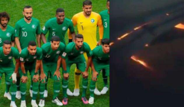 accidente avión Arabia Saudi