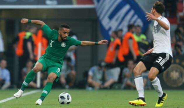 El conjunto saudí estuvo a punto de empatar frente a los dirigidos por Joachim Löw