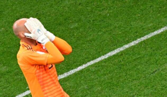 El portero argentino cedió el primer gol croata tras un terrible error El portero argentino cedió el primer gol croata tras un terrible error