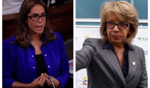 Exministras Gina Parody y Cecilia Álvarez