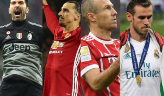 Buffon, Zlatan, Robben y Bale