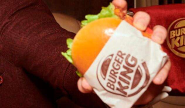 Imagen de una campaña publicitaria de Burger King