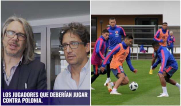 Los cambios de Colombia ante Polonia, según Casale y De Francisco