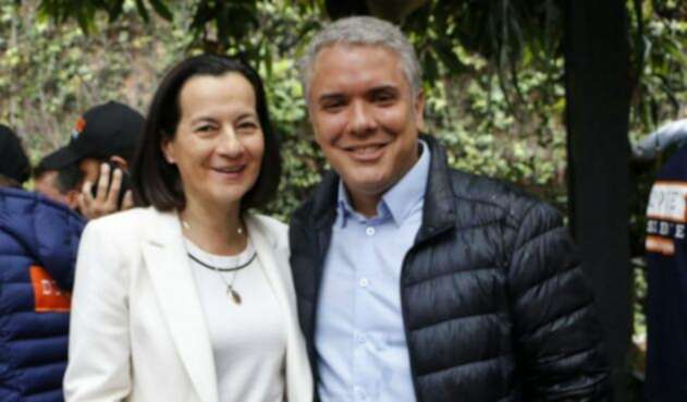 Clara Rojas llegó a la campaña de Iván Duque